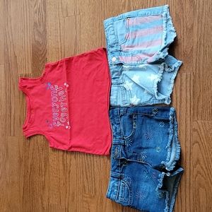 Cat and Jack clothing. Size 4T